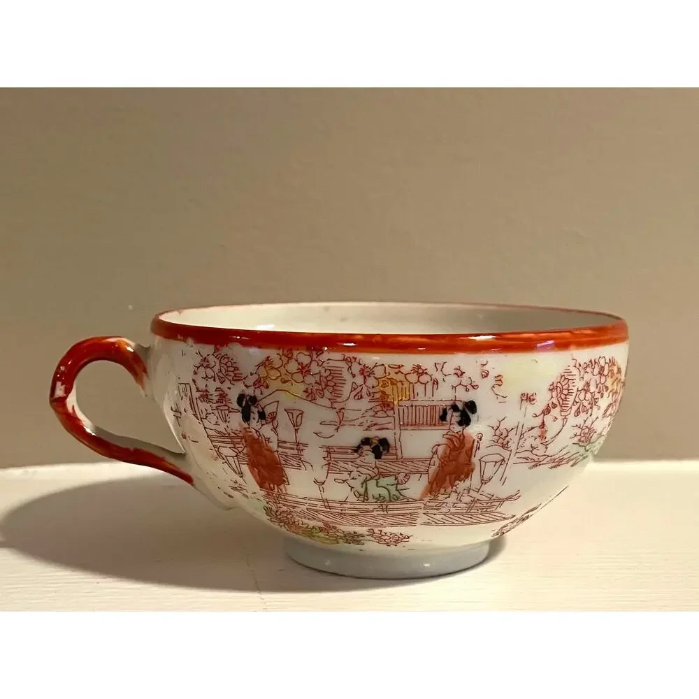 Vintage Hand Painted Japanese Teacup